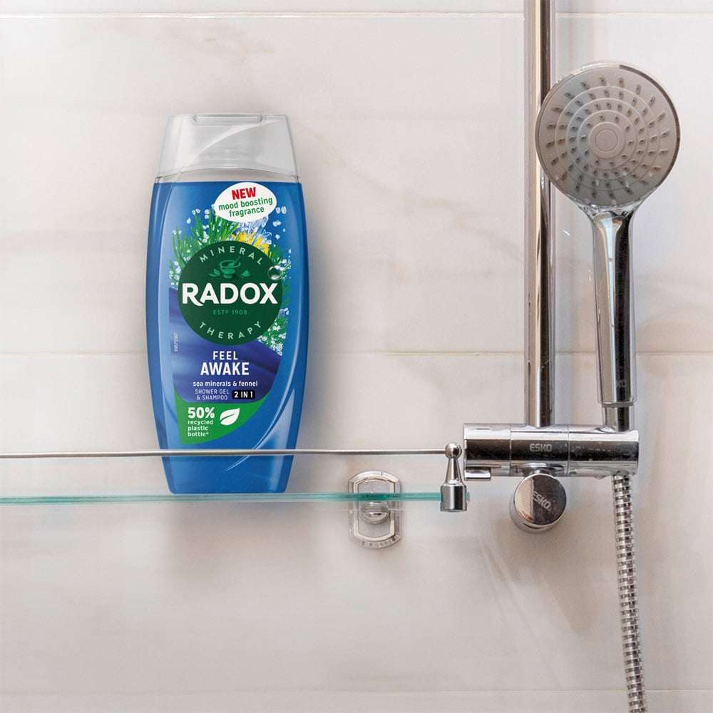 Radox Feel Awake 2 In 1 Shower Gel & Shampoo 225ml