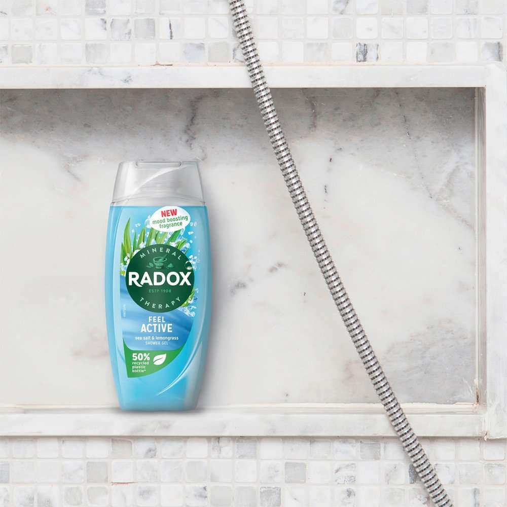 Radox Feel Active Sea Salt & Lemongrass Shower Gel 225ml