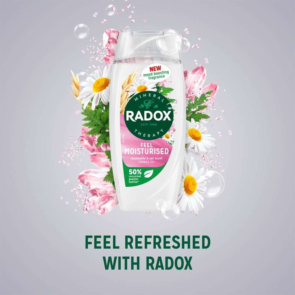 Radox Feel Moisturised Chamomile & Oat Shower Gel 225ml