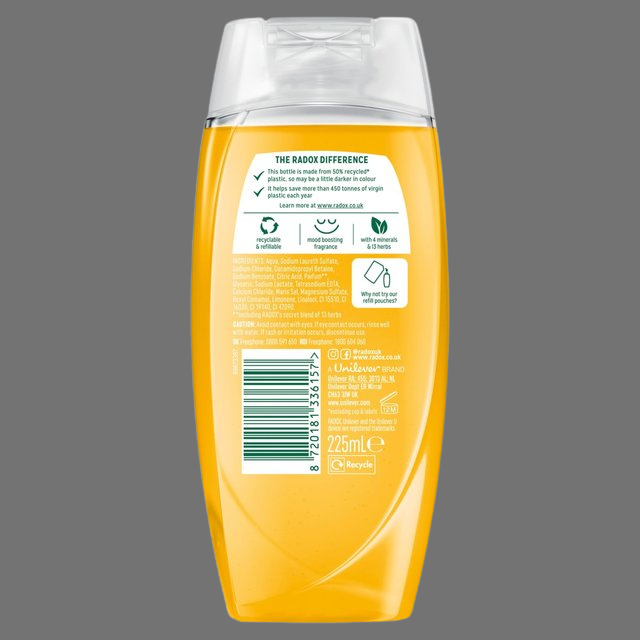 Radox Feel Revived Mandarin & Apricot Shower Gel 225ml