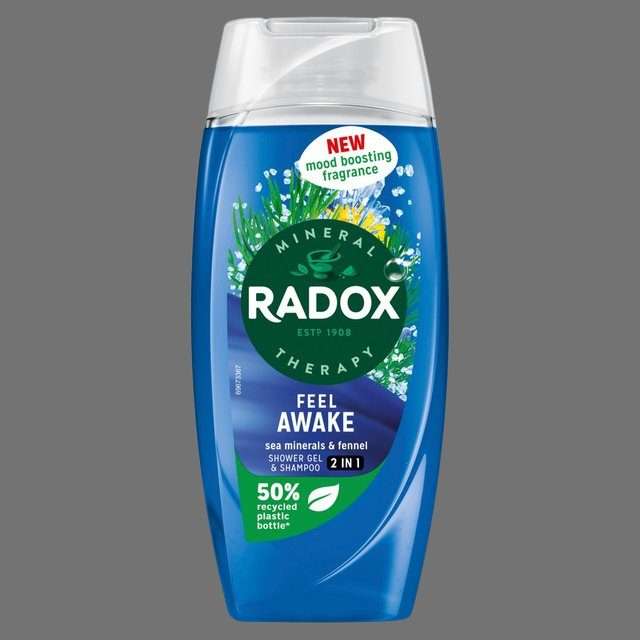 Radox Feel Awake 2 In 1 Shower Gel & Shampoo 225ml