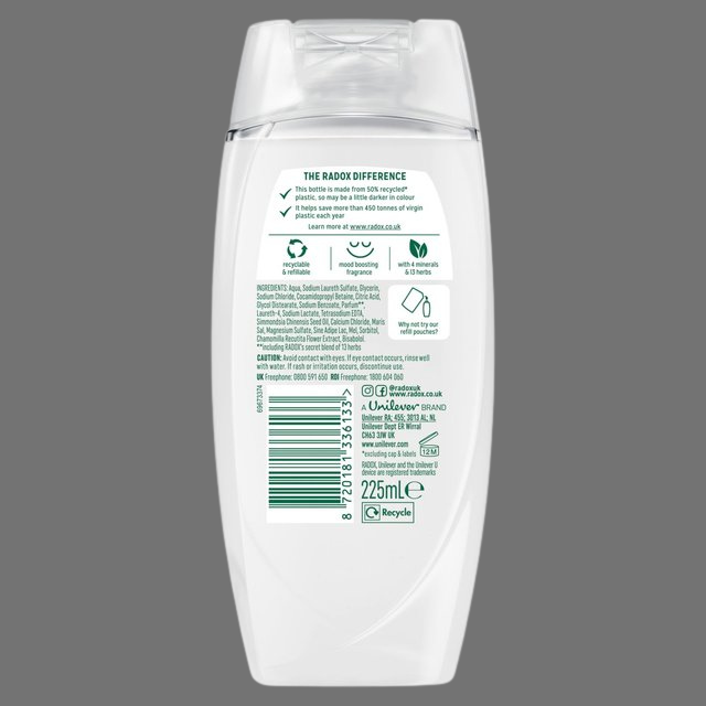 Radox Feel Moisturised Chamomile & Oat Shower Gel 225ml