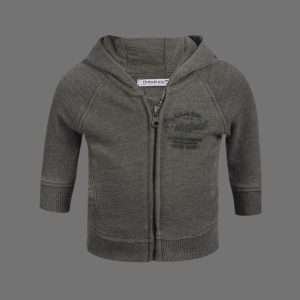 Babaluno Baby Boys Green Zip-through Hoodie