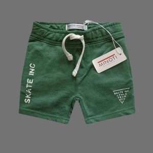 Minoti Boys Skate Inc Green Jersey Shorts
