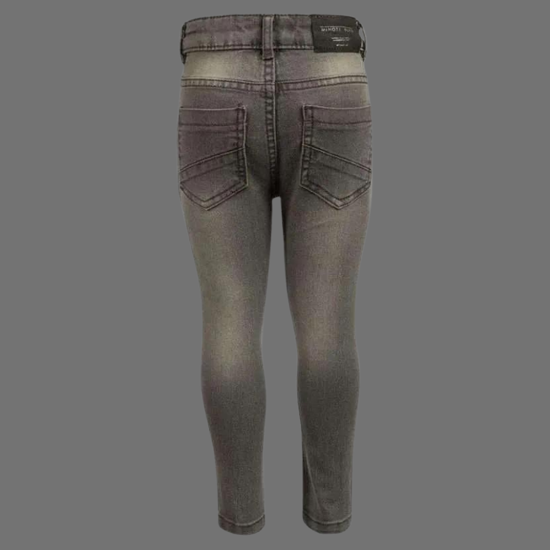 Minoti Baby Boys Stonewash Skinny Fit Jeans