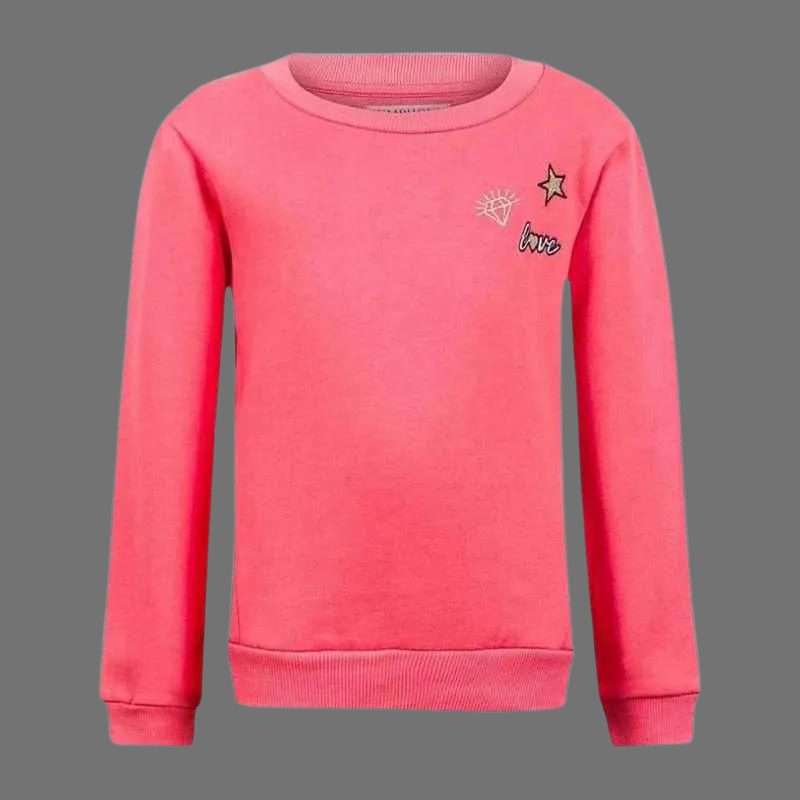 Symphony By Minoti Girls Pink Jumper