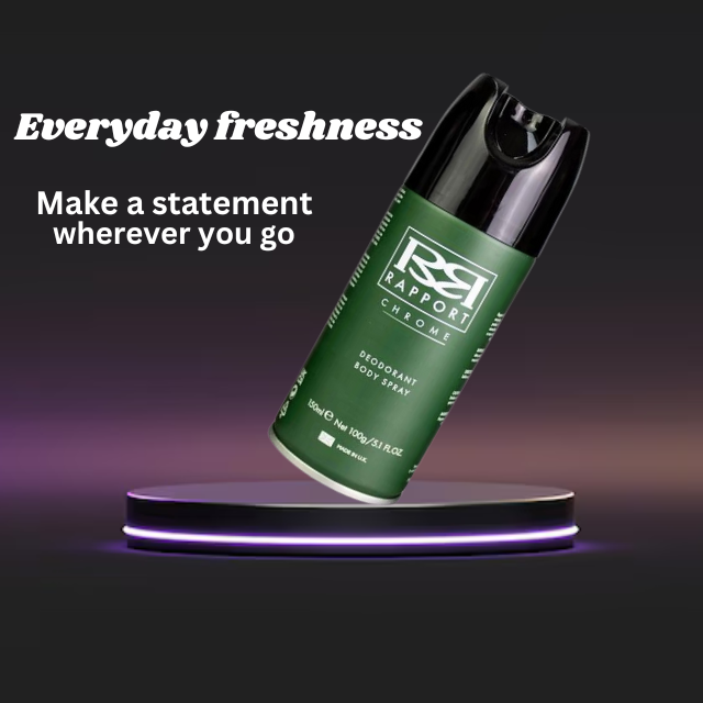 Rapport Chrome Deodorant Body Spray 150ml Rapport Chrome Deodorant Body Spray 150ml