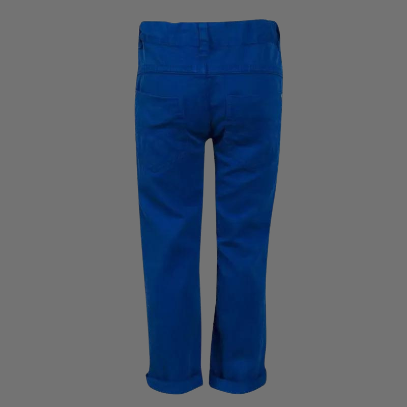 Minoti Baby Boys Blue Twilled Chino