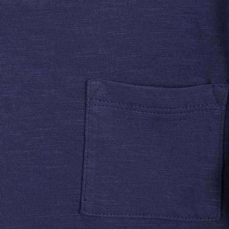 Minoti Boys Blue Chest Pocket T-Shirt