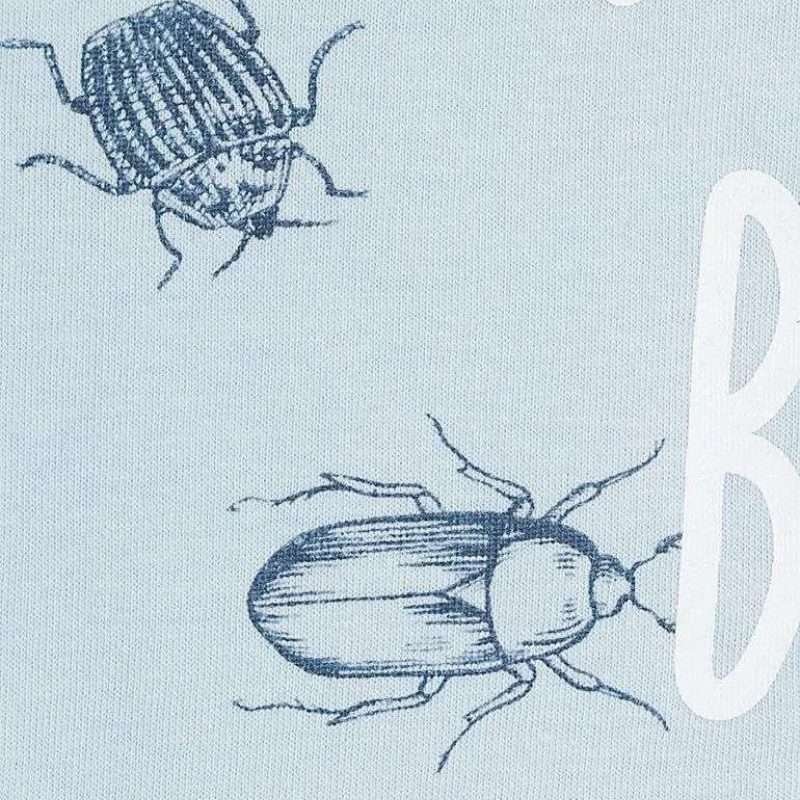 Minoti Boys Don’t Bug Me Aqua Print T-Shirt