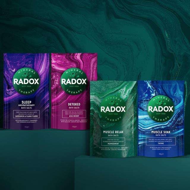 Radox Muscle Relax Peppermint Bath Salts 900g