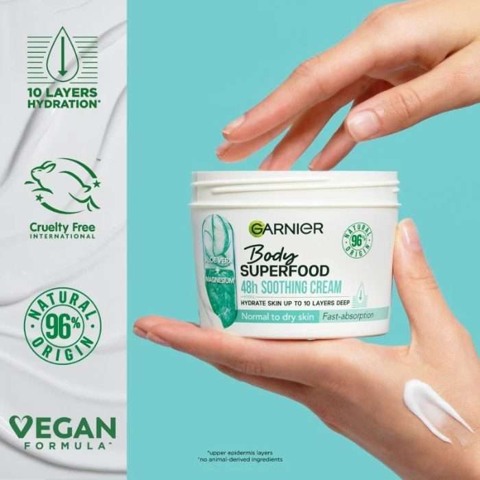 Garnier Body Superfood Aloe Vera & Magnesium 380ml