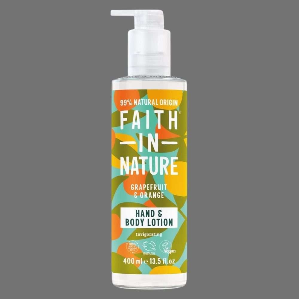 Faith in Nature Grapefruit & Orange Hand & Body Lotion 400ml Faith in Nature Grapefruit & Orange Hand & Body Lotion 400ml