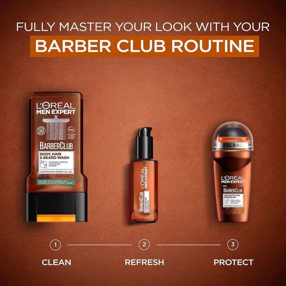 L’Oréal Men Expert Barber Club 48H Anti-Perspirant Roll-On 50ml