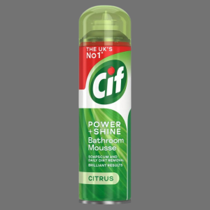 Cif Power & Shine Citrus Mousse Bathroom Cleaner 500ml