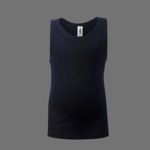 H&H Boys Blue Ribbed Navy Thermal Vest