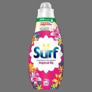 Surf Liquid Detergent Tropical Lily 24 Washes 648ml