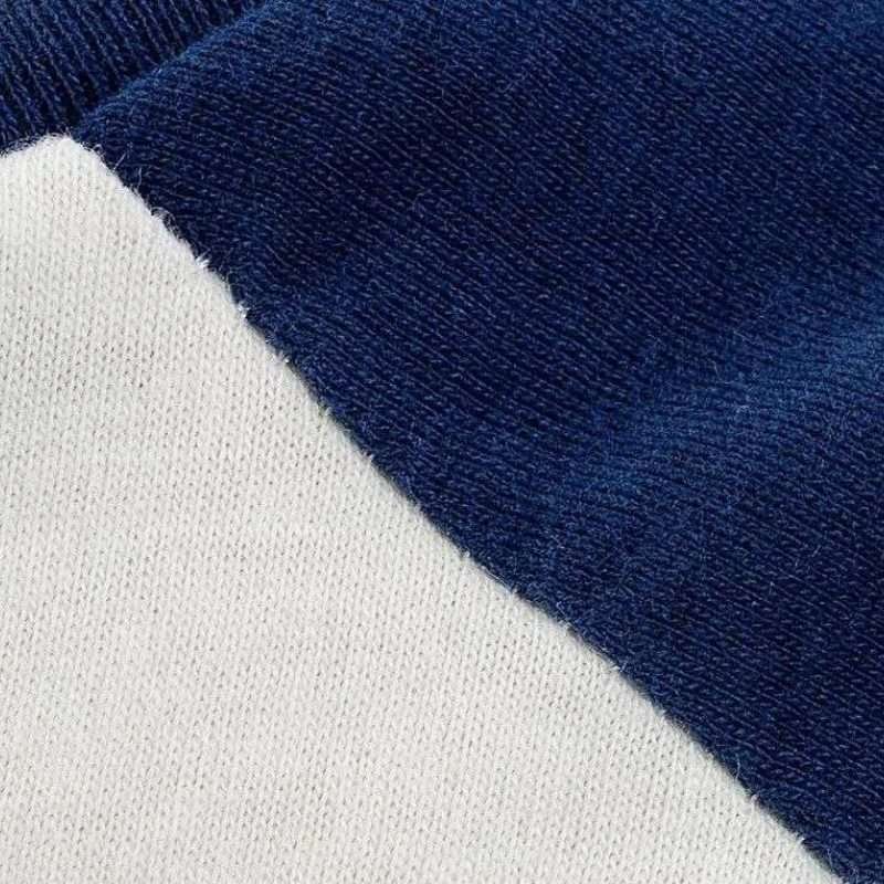 Mantis Boys Blue & White Long Sleeve Baseball Top