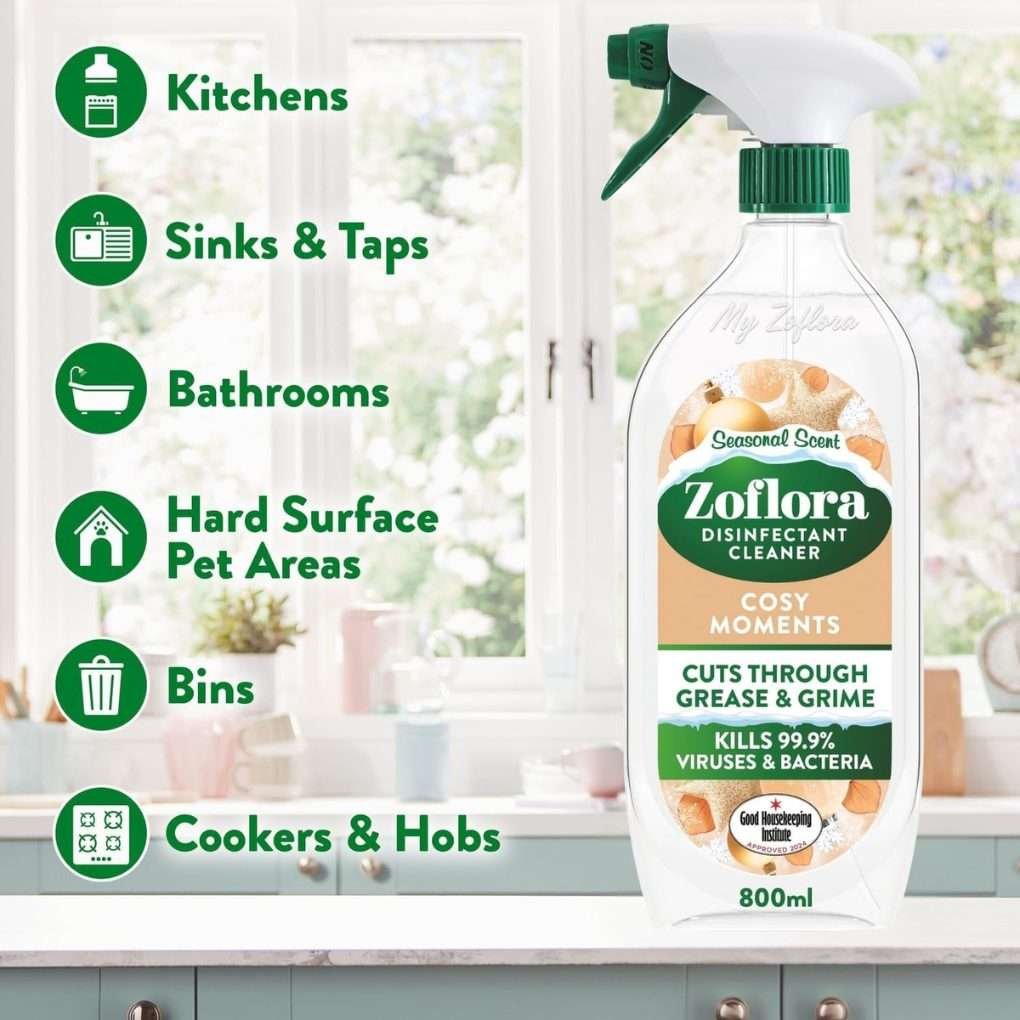 Zoflora Cosy Moment Disinfectant Spray 800ml Zoflora Cosy Moment Disinfectant Spray 800ml
