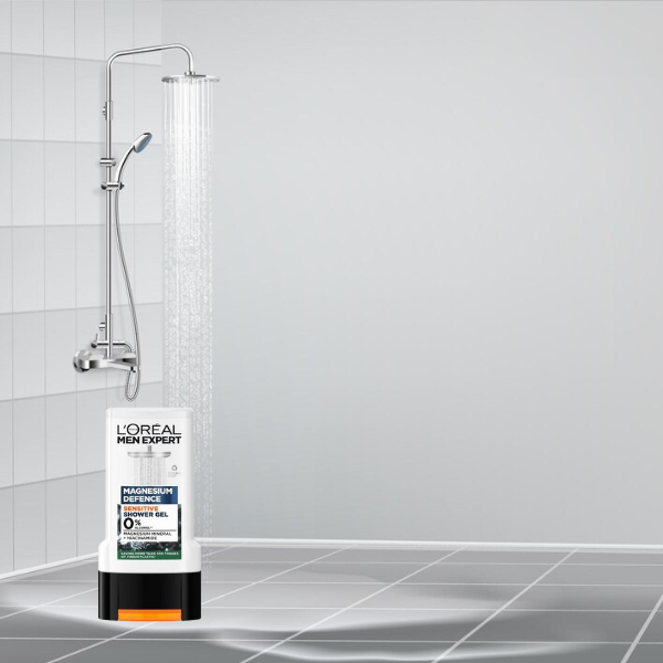 L’Oreal Men Expert Magnesium Defence Sensitive Shower Gel 300ml