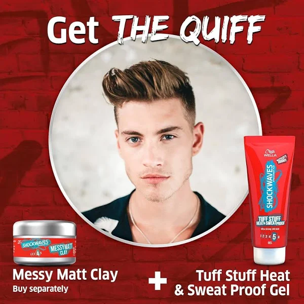 Wella Shockwaves Ultra Strong Tuff Stuff Gel 200ml Wella Shockwaves Ultra Strong Tuff Stuff Gel 200ml