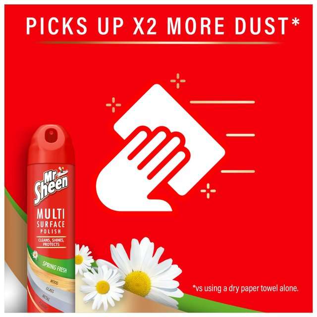 Mr Sheen Multi Surface Polish Spring Fresh 250ml