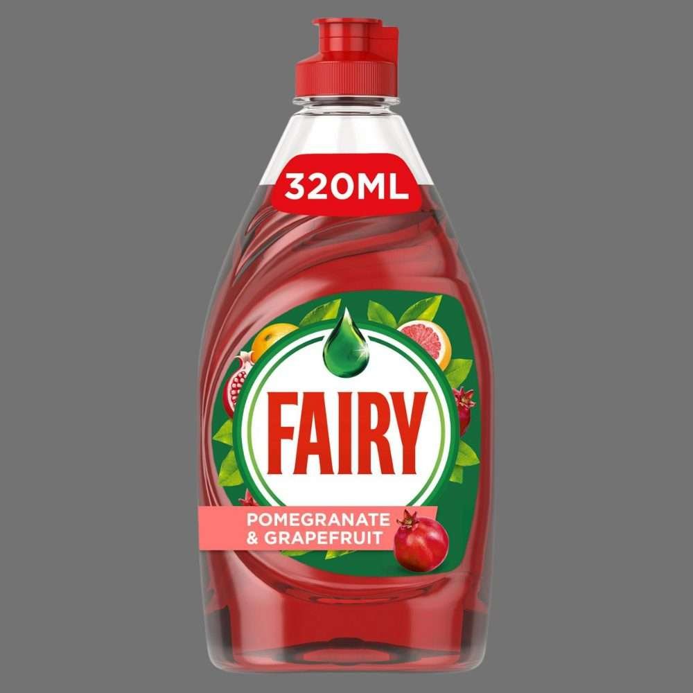 Fairy Pomegranate & Grapefruit Washing Up Liquid 320ml Fairy Pomegranate & Grapefruit Washing Up Liquid 320ml