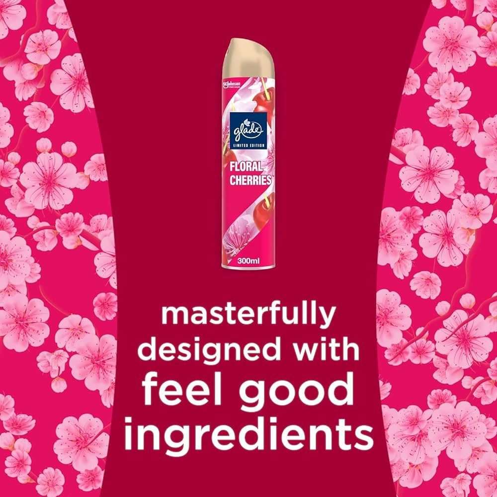 Glade Floral Cherries Room Spray 300ml