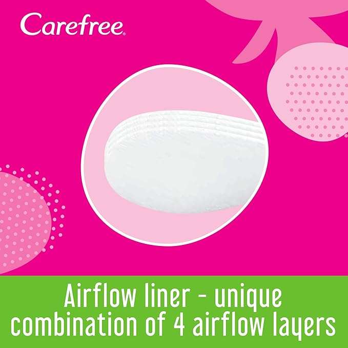Carefree Cotton Aloe Vera Scent Pantyliners