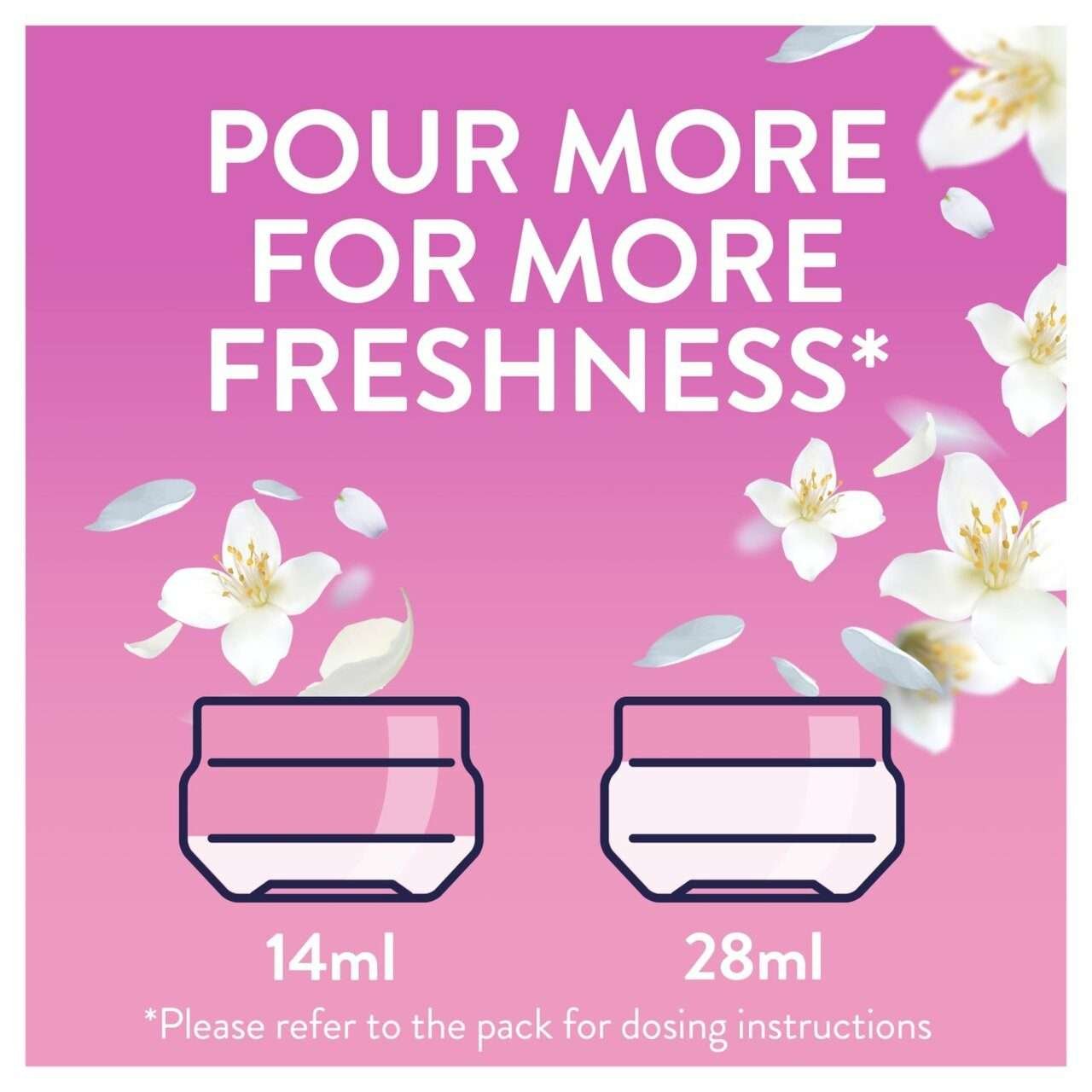 Lenor Outdoorable Dreamy Jasmine Fabric Conditioner 55 Washes 770ml