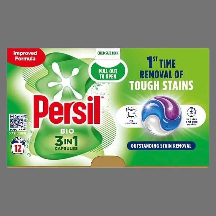 Persil 3in1 Bio Capsules 12 Washes