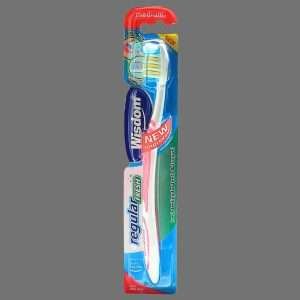 Wisdom Regular Fresh Pink Medium Texture Toothbrush