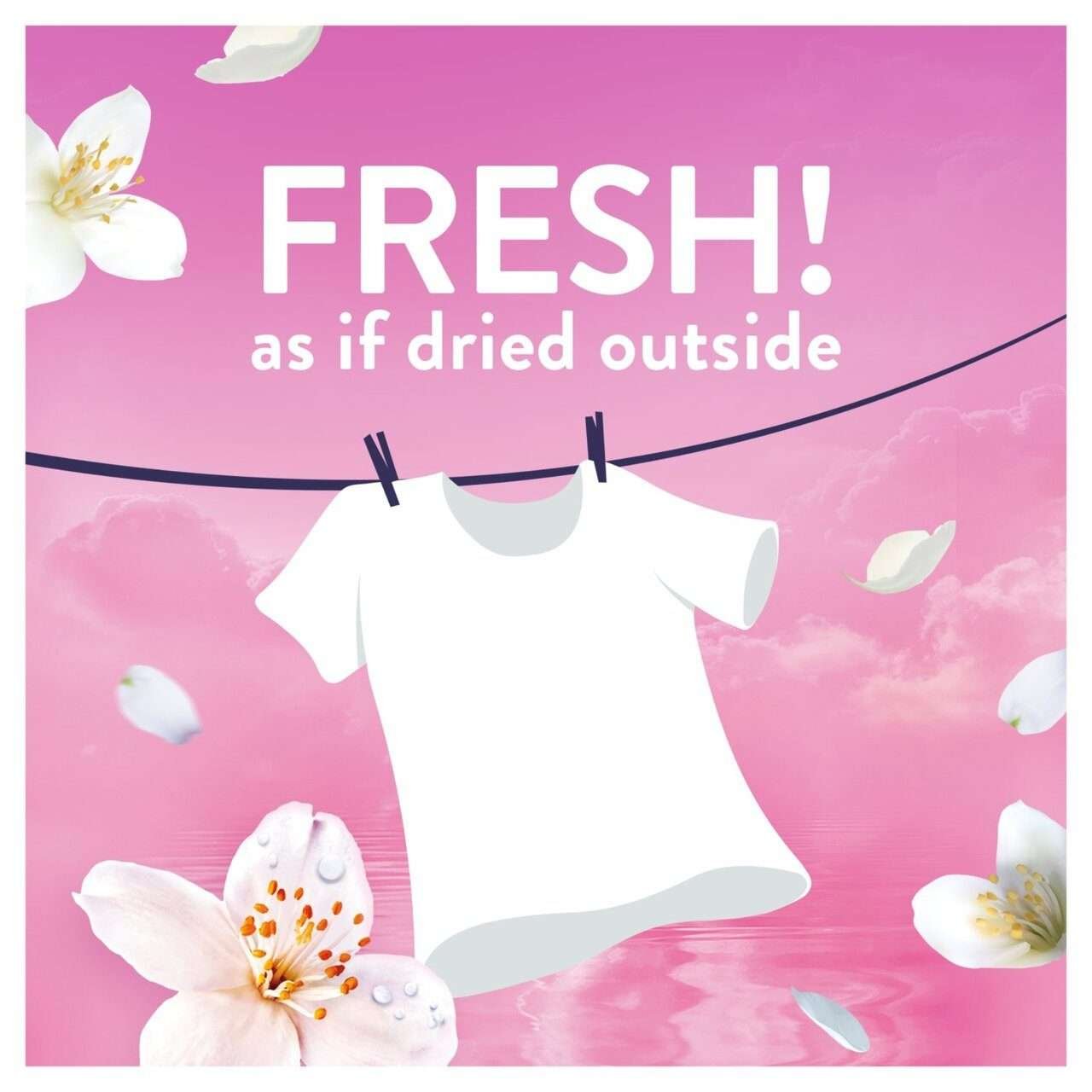 Lenor Outdoorable Dreamy Jasmine Fabric Conditioner 55 Washes 770ml