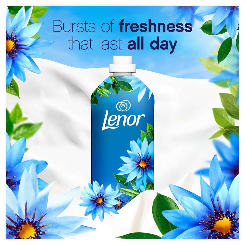 Lenor Ocean Mist Fabric Conditioner 26 Washes 858ml Lenor Ocean Mist Fabric Conditioner 26 Washes 858ml