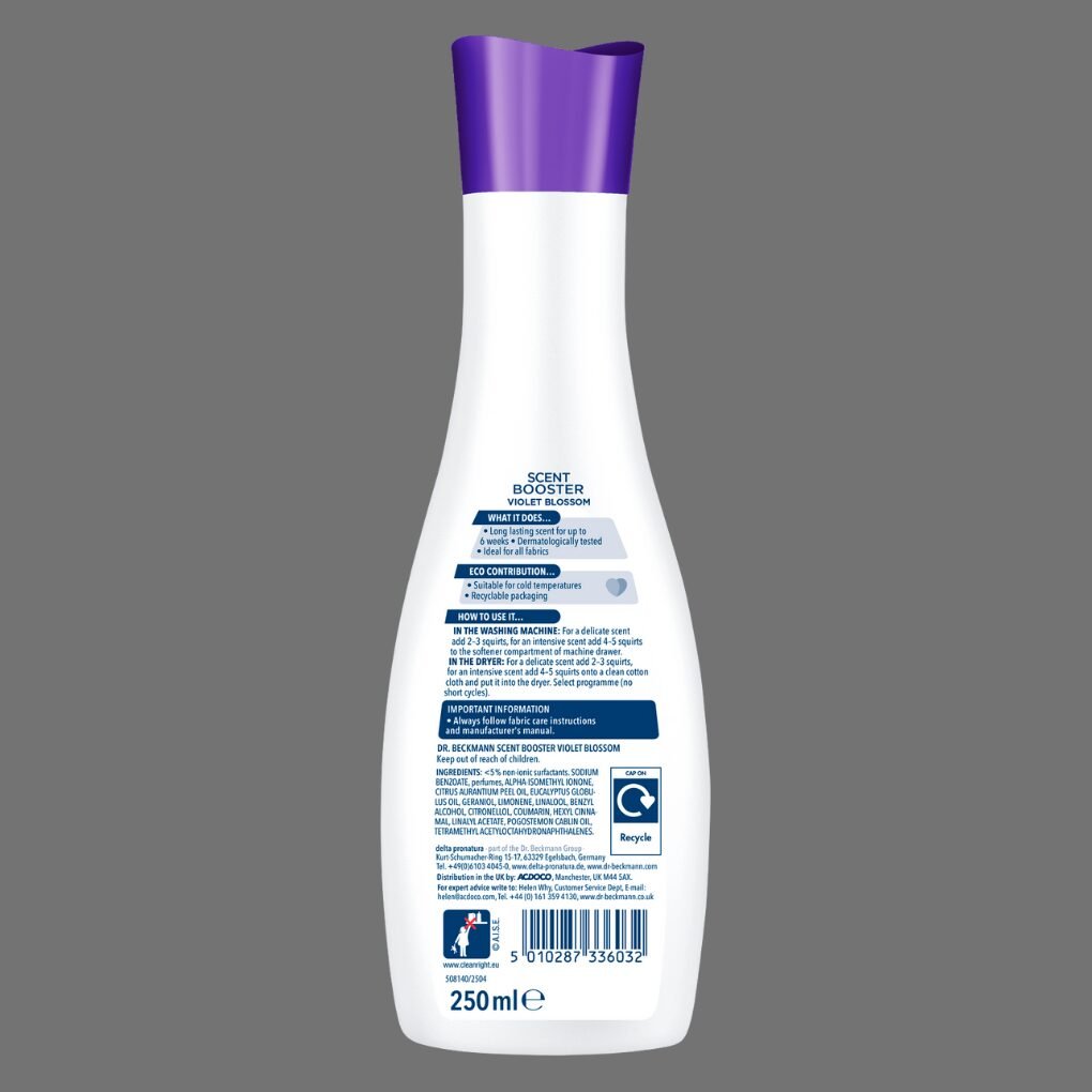 Dr. Beckmann Violet Blossom Scent Booster 250ml Dr. Beckmann Violet Blossom Scent Booster 250ml