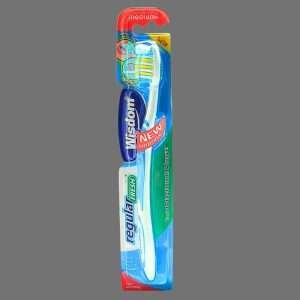 Wisdom Regular Fresh Light Blue Medium Toothbrush