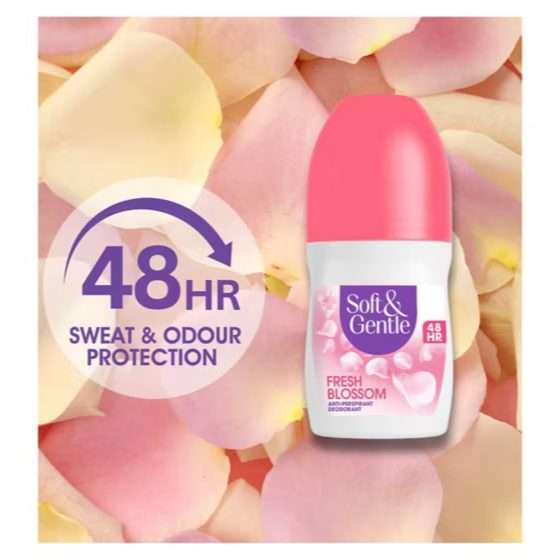 Soft & Gentle Fresh Blossom Anti-Perspirant Roll-On Deodorant 50ml