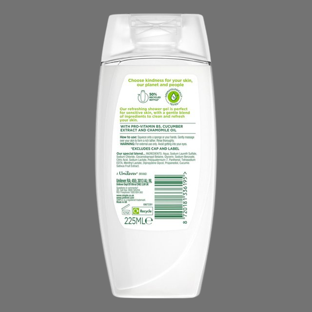 Simple Refreshing Shower Gel 225ml