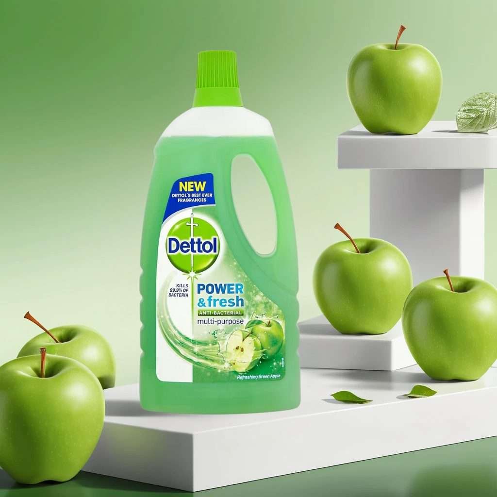 Dettol Green Apple Multi-purpose Liquid 1L Dettol Green Apple Multi-purpose Liquid 1L