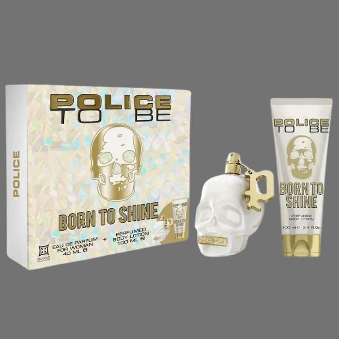 Police To Be Born to Shine For Her Gift Set Police To Be Born to Shine For Her Gift Set