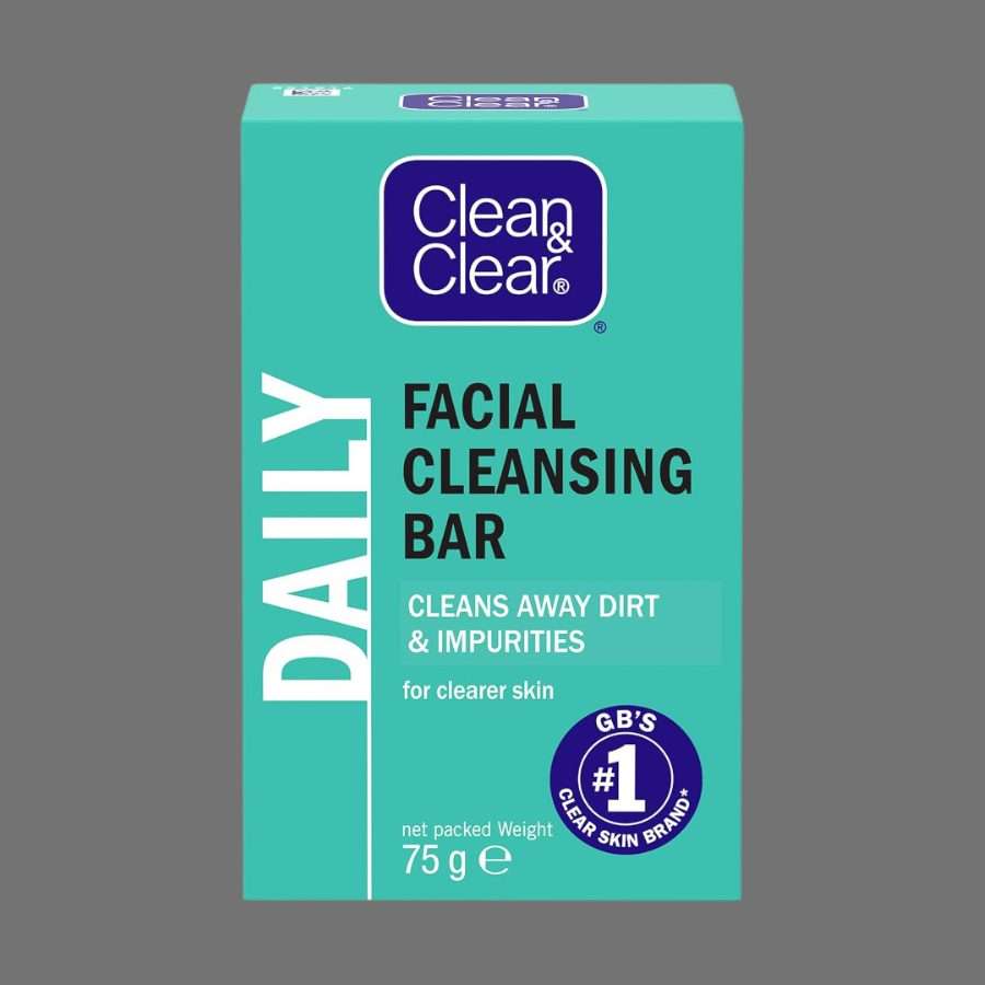 Clean & Clear Daily Facial Cleansing Bar 75g