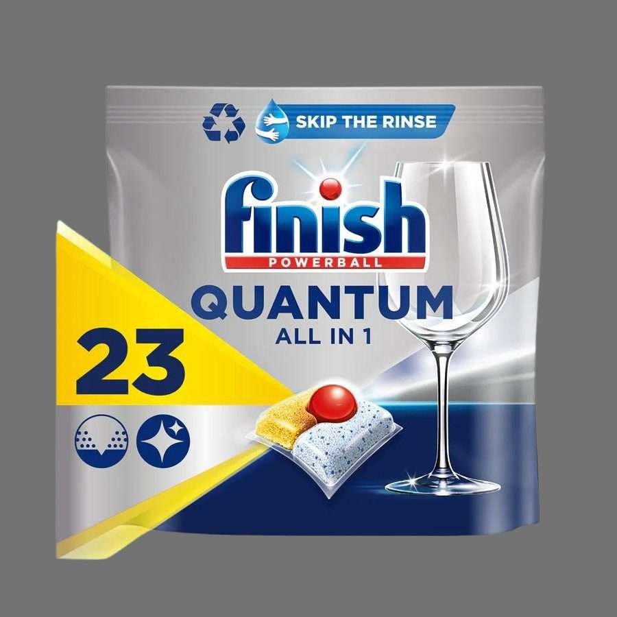 Finish All In 1 Quantum Lemon Sparkle 23 Tabs Finish All In 1 Quantum Lemon Sparkle 23 Tabs
