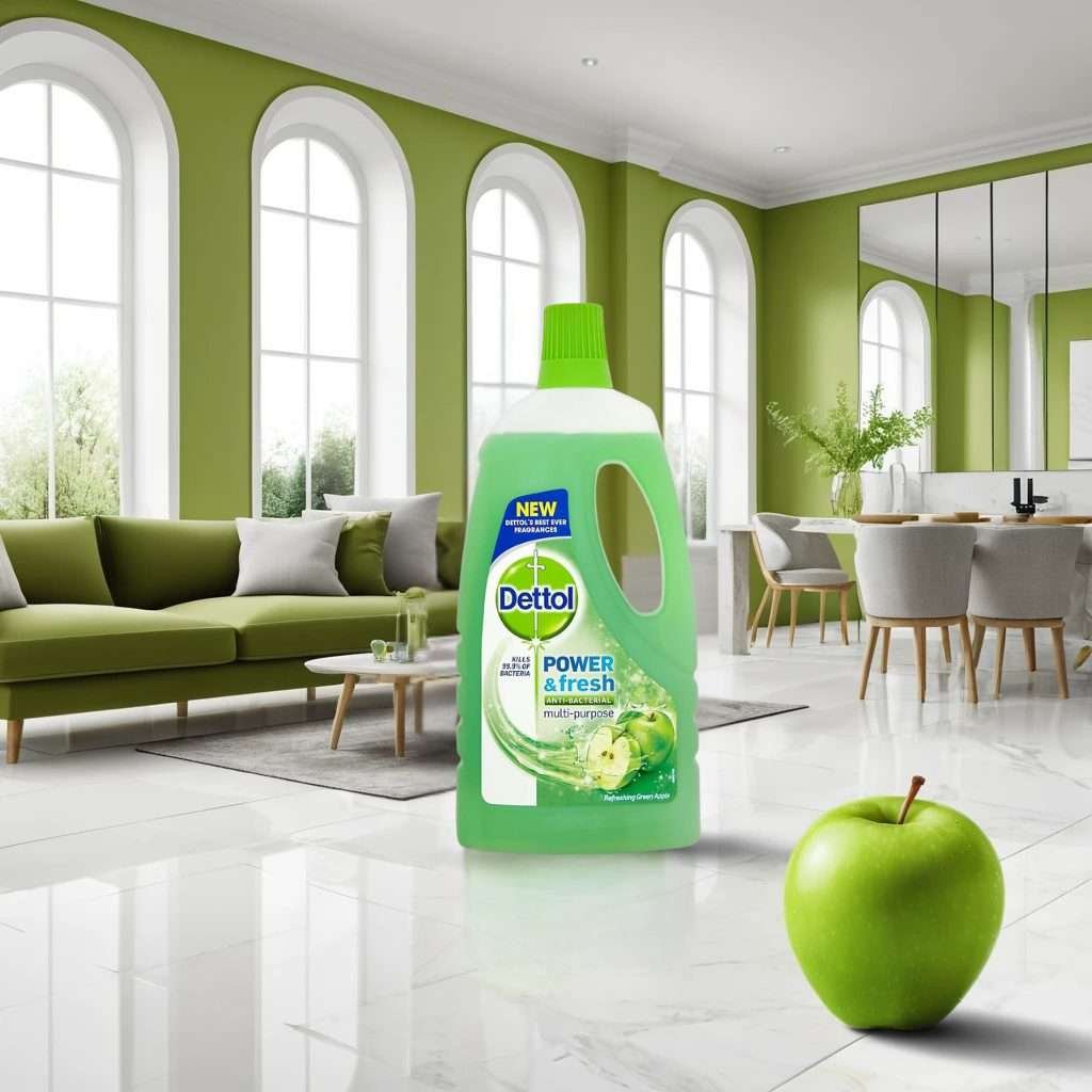 Dettol Green Apple Multi-purpose Liquid 1L Dettol Green Apple Multi-purpose Liquid 1L