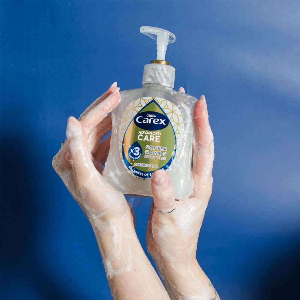 Carex Advanced Care Coconut Oil Handwash 250ml Carex Advanced Care Coconut Oil Handwash 250ml