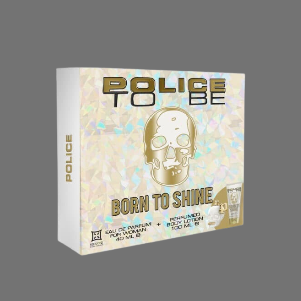 Police To Be Born to Shine For Her Gift Set Police To Be Born to Shine For Her Gift Set