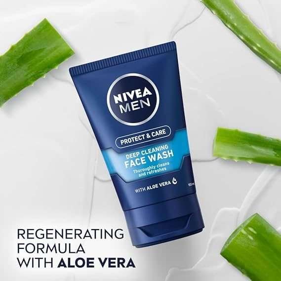 Nivea Men Protect & Care Cleansing Face Wash 100ml