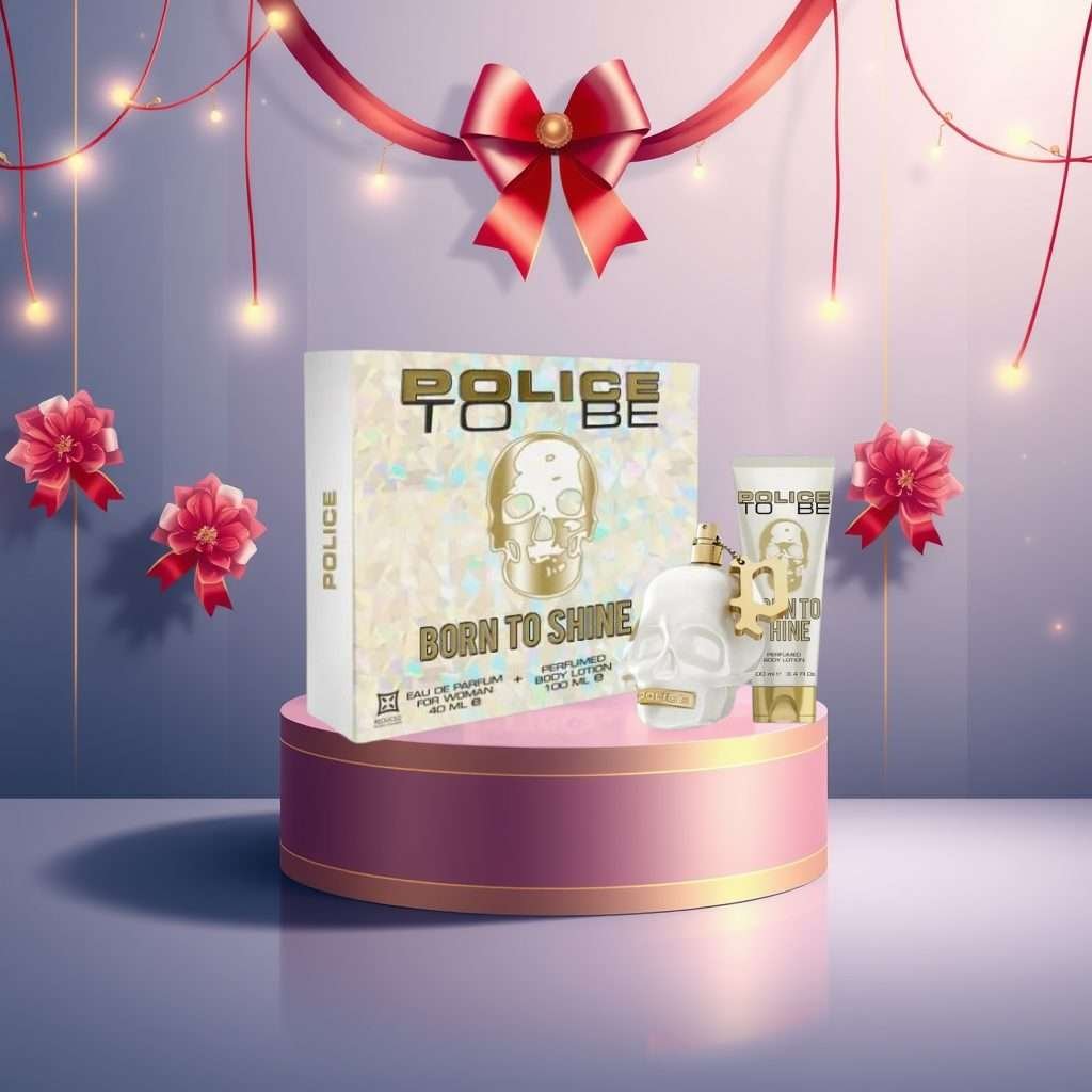 Police To Be Born to Shine For Her Gift Set Police To Be Born to Shine For Her Gift Set