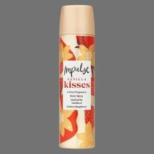 Impulse Vanilla Kisses Body Spray Deodorant 75ml