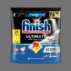 Finish Powerball Quantum Lemon Sparkle 21 Tabs