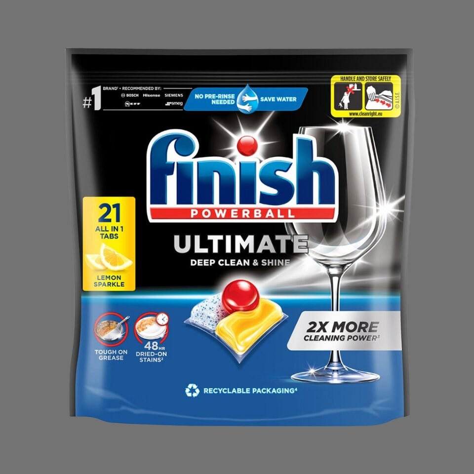 Finish Powerball Quantum Lemon Sparkle 21 Tabs Finish Powerball Quantum Lemon Sparkle 21 Tabs